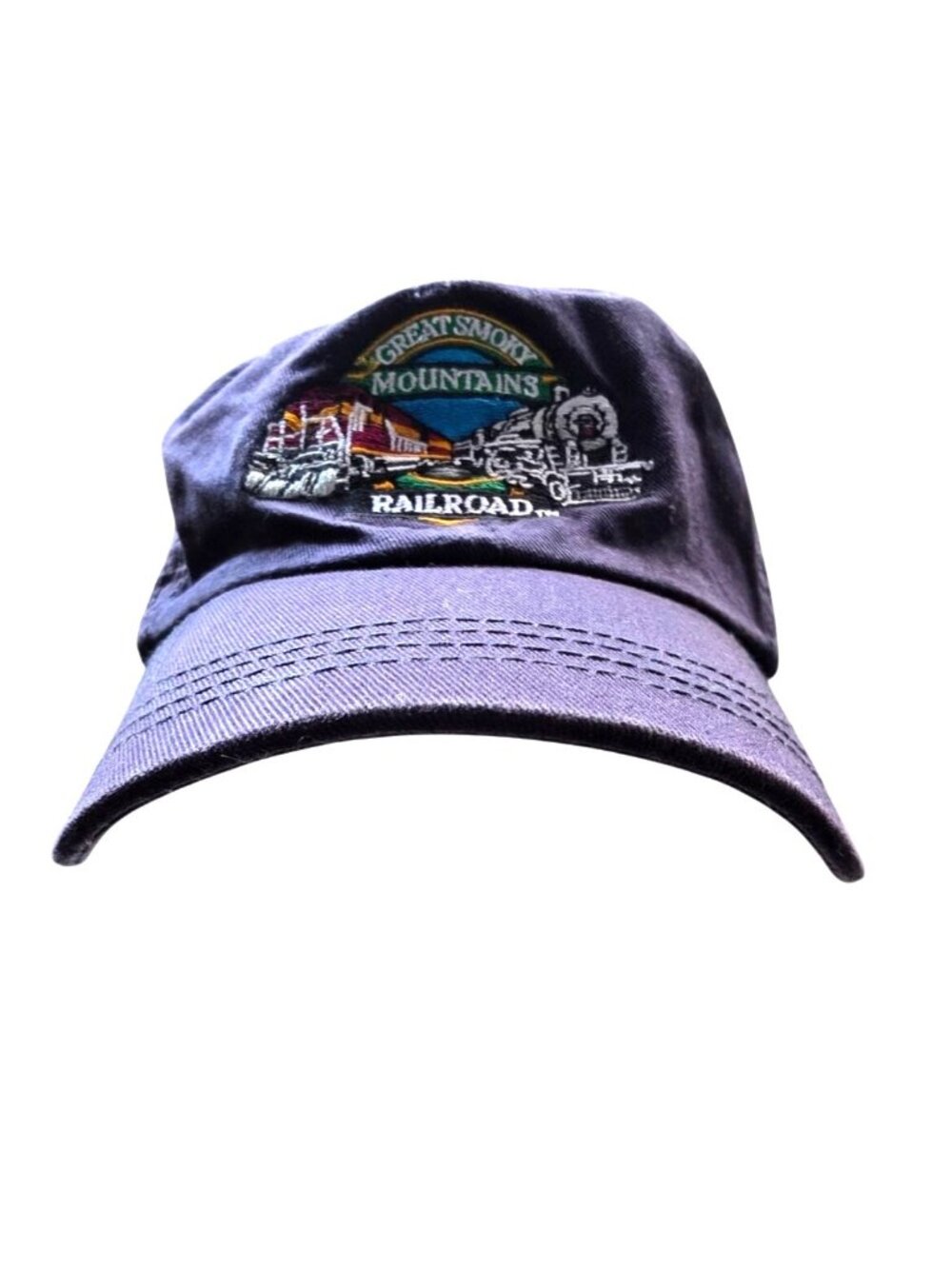 Great Smoky Mountains Hat Railroad Embroidered Cotton Cap Ouray Sportswear